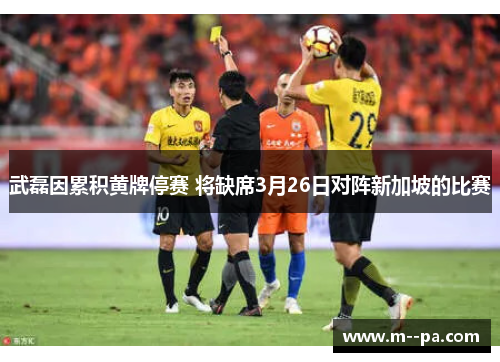 武磊因累积黄牌停赛 将缺席3月26日对阵新加坡的比赛